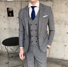 Elegant Three-Piece Suit for Men