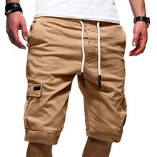 Men's Casual Cargo Jogger Shorts