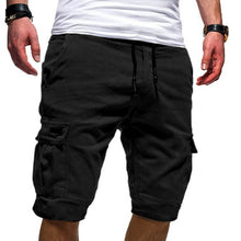 Men's Casual Cargo Jogger Shorts