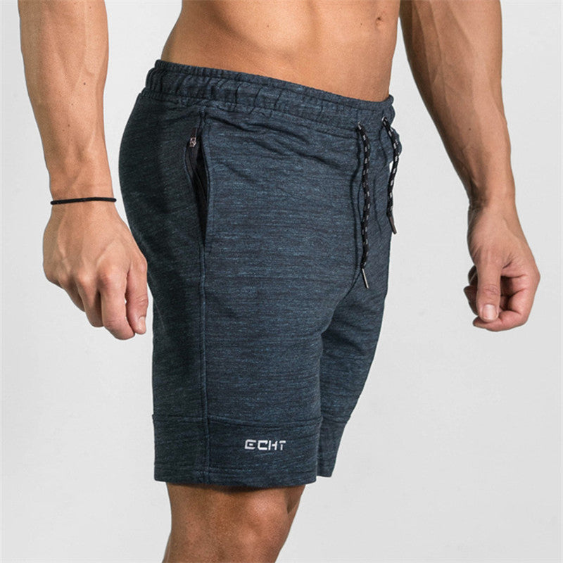 Men's Cotton Gym Shorts for Summer Workouts