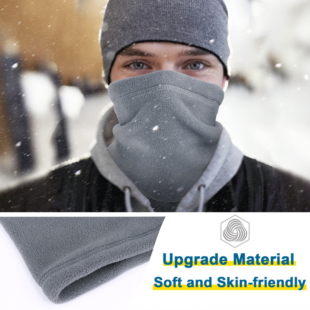 Windproof Fleece Tube Scarves and Masks