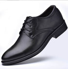 Stylish Black Pointed Toe Shoes for Men