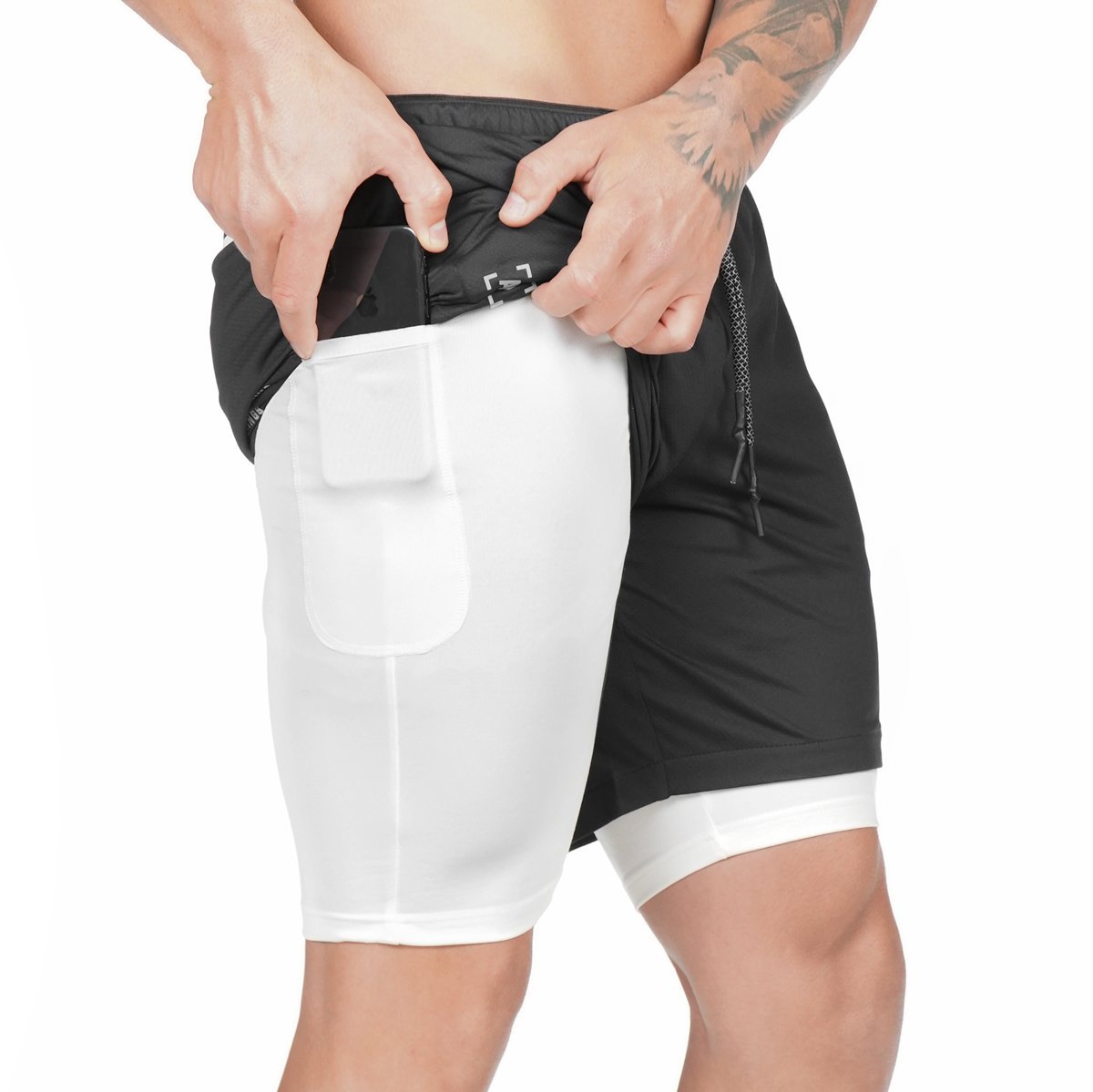 High-Performance Pocket Compression Shorts