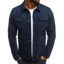 Stylish Casual Denim Jacket for Men - Everyday Button Shirt