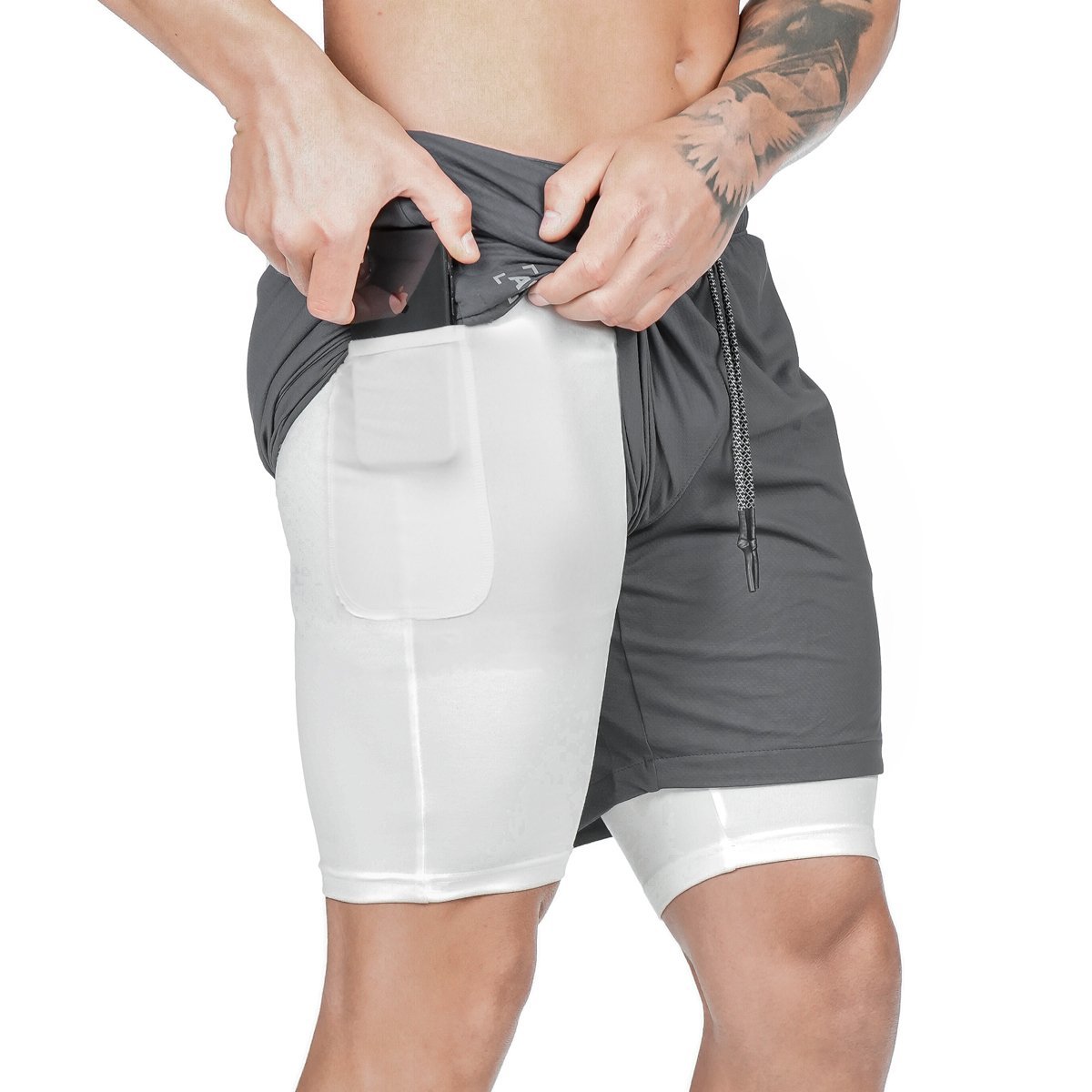 High-Performance Pocket Compression Shorts