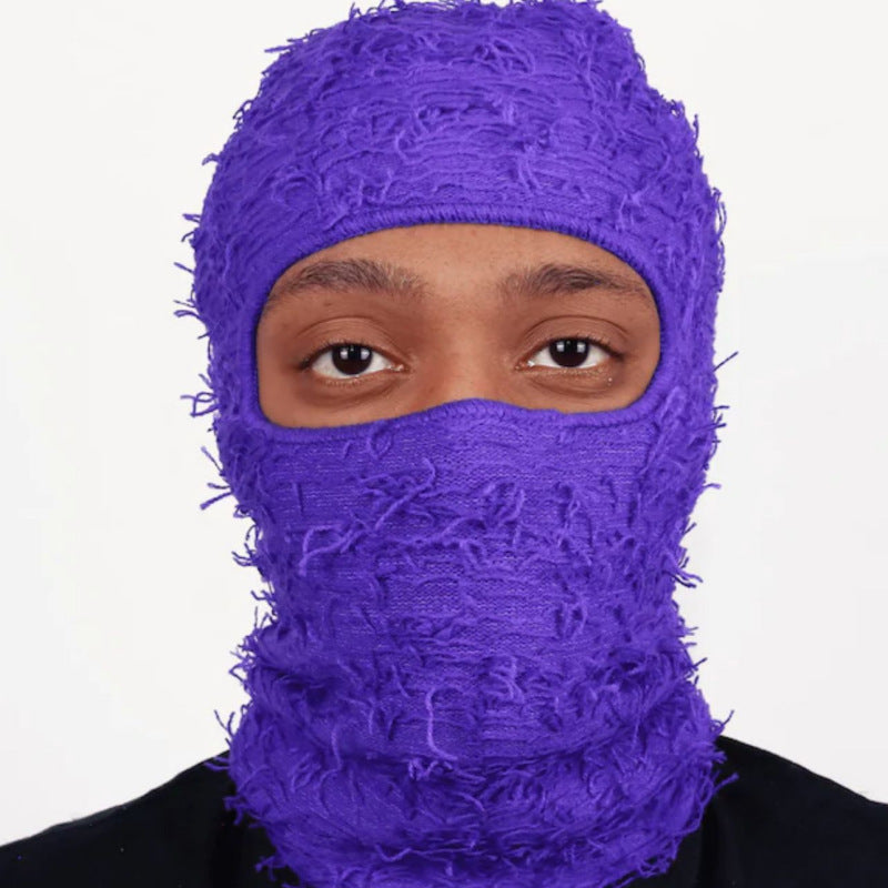 Fashionable Knitted Camouflage Balaclavas