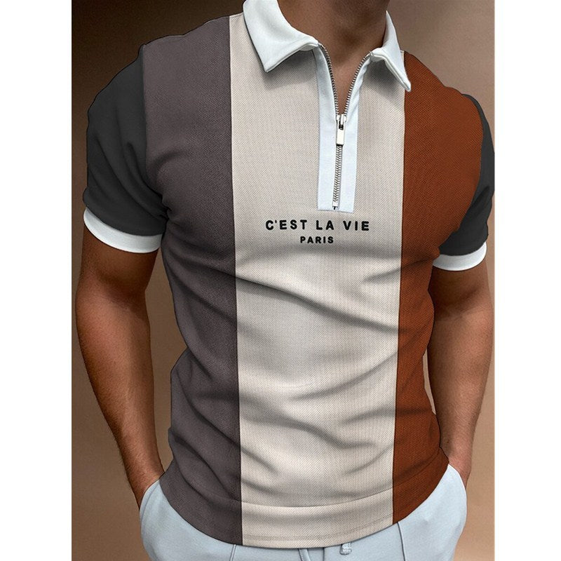 Stylish Striped Men's POLO Shirts